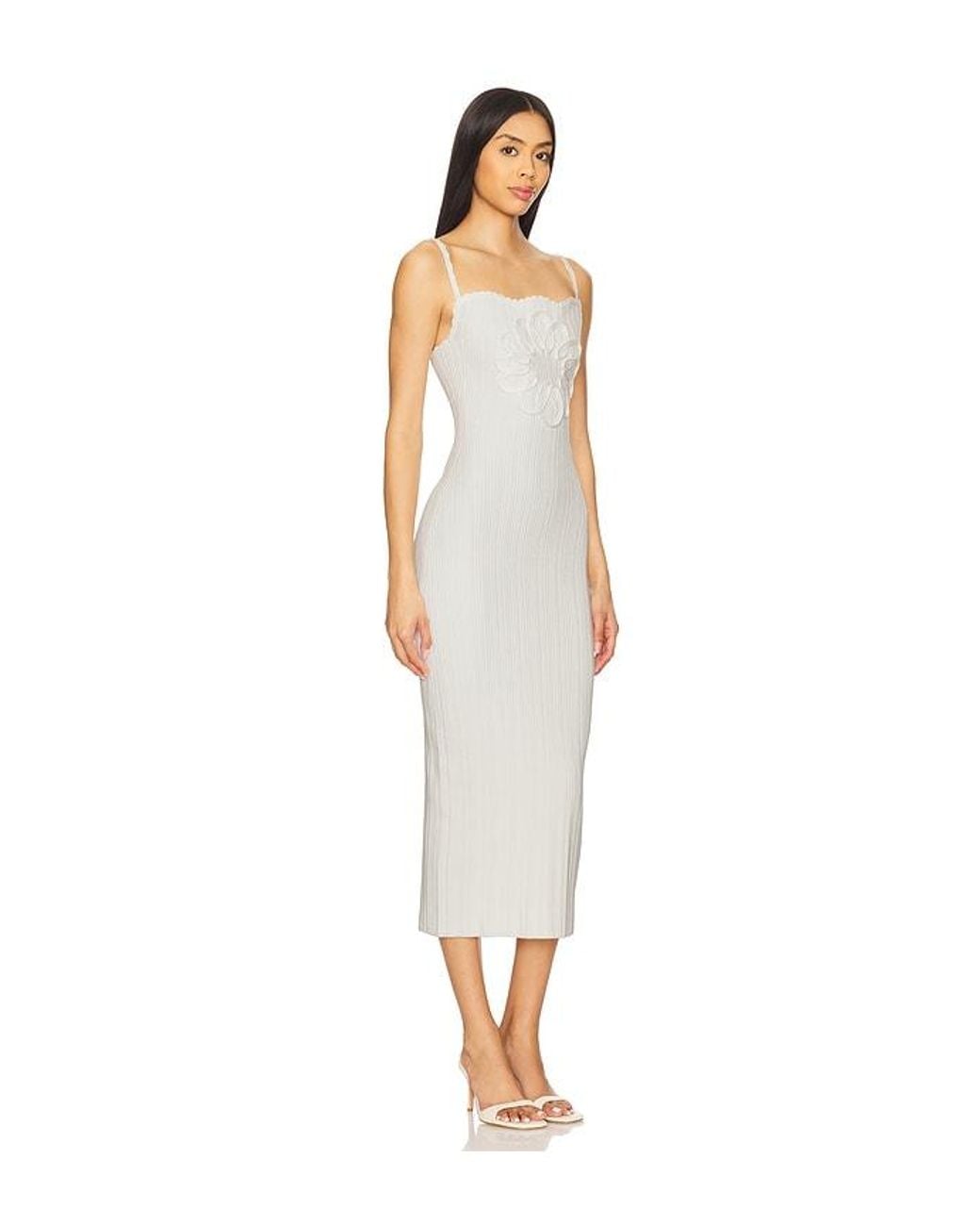 ROBE AMARA en Ivory LPA en coloris White