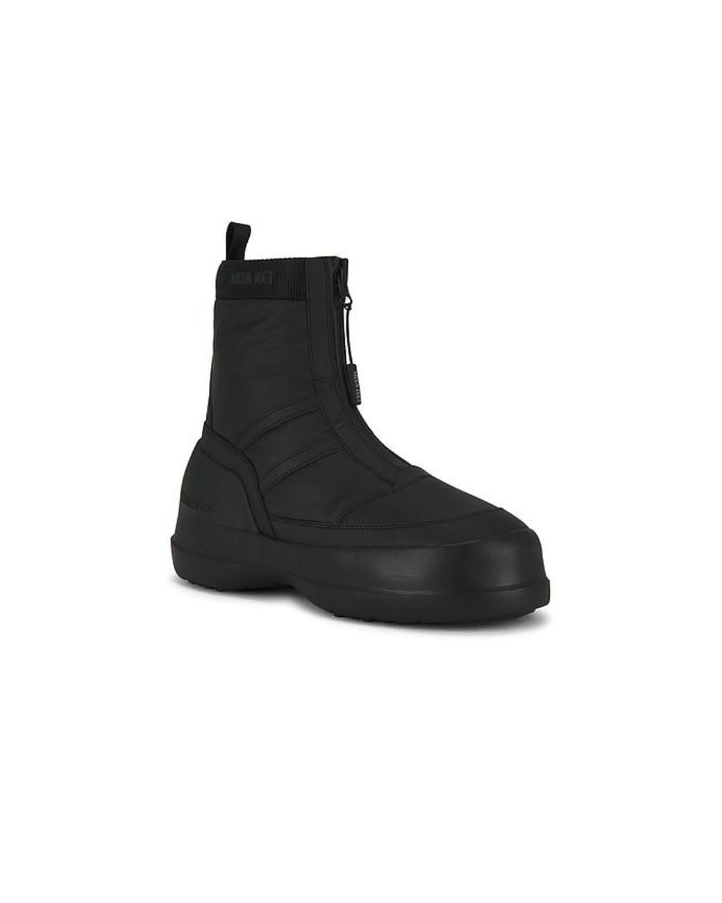 Moon Boot Black Luna Zip Boot for men