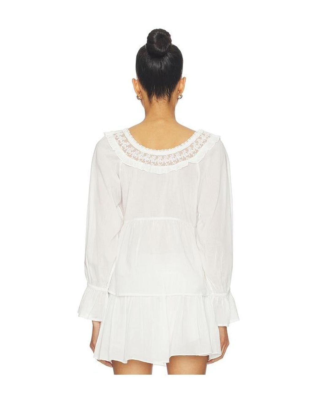 Posse White Bluse Danielle