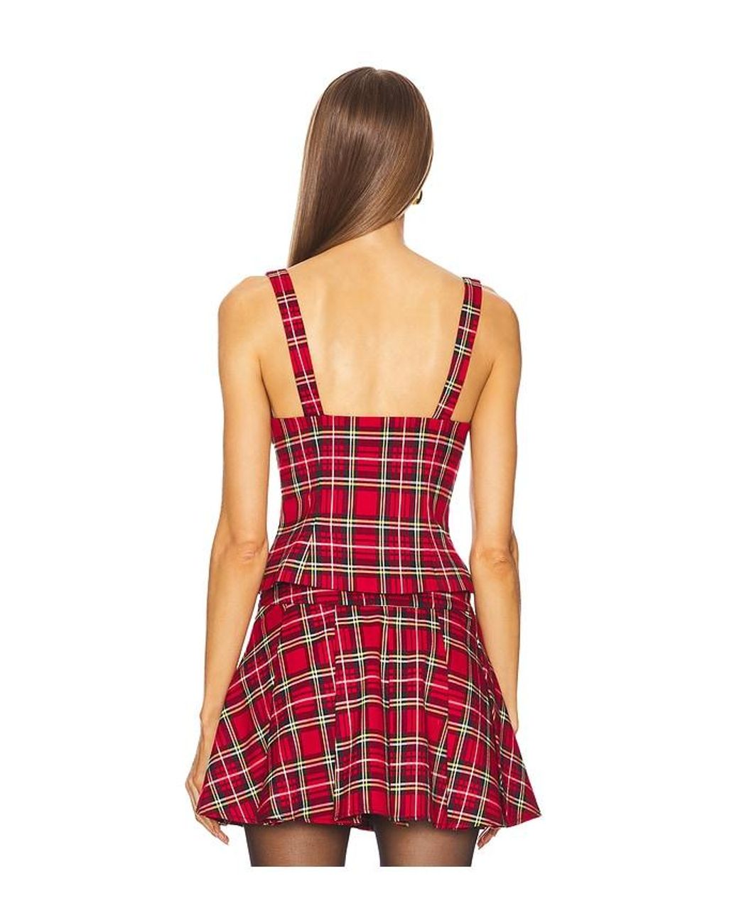 Shane Top En Color Rojo Talla En MAJORELLE de color Red