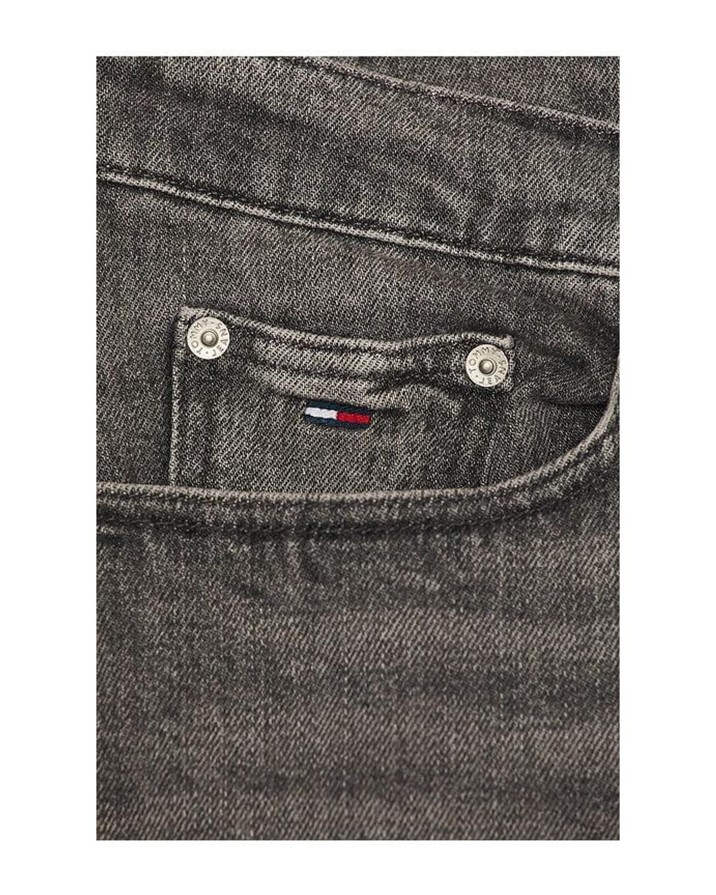 Tommy Hilfiger Gray Sonny Regular Tapered Jeans for men