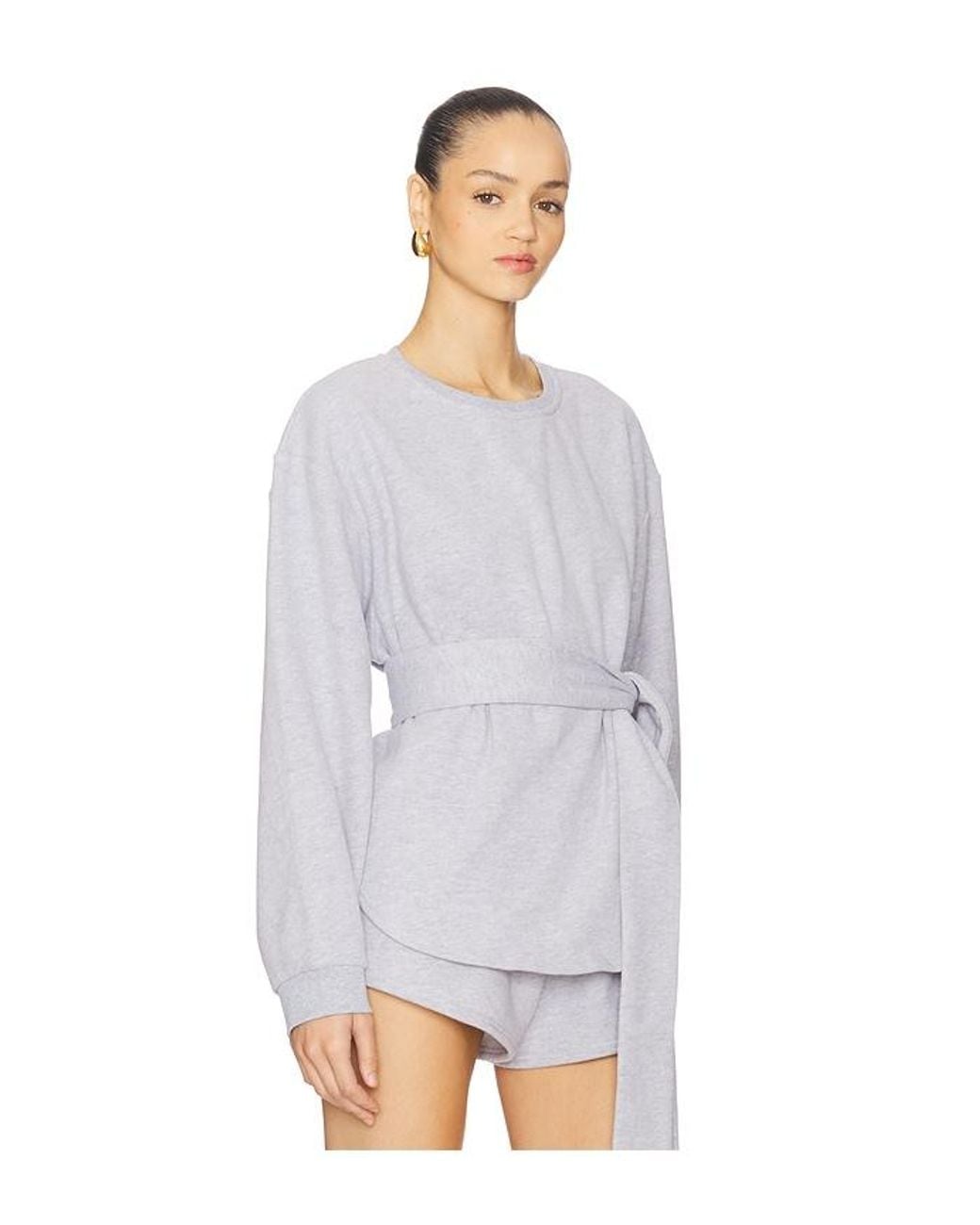 Lovers + Friends White Gabriella Sweatshirt Top