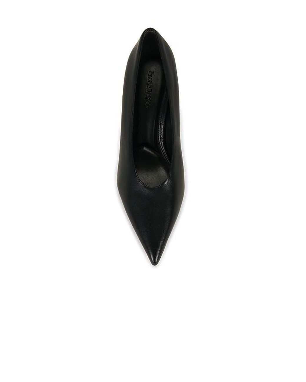 FAVORITE DAUGHTER Black Zoe Pump