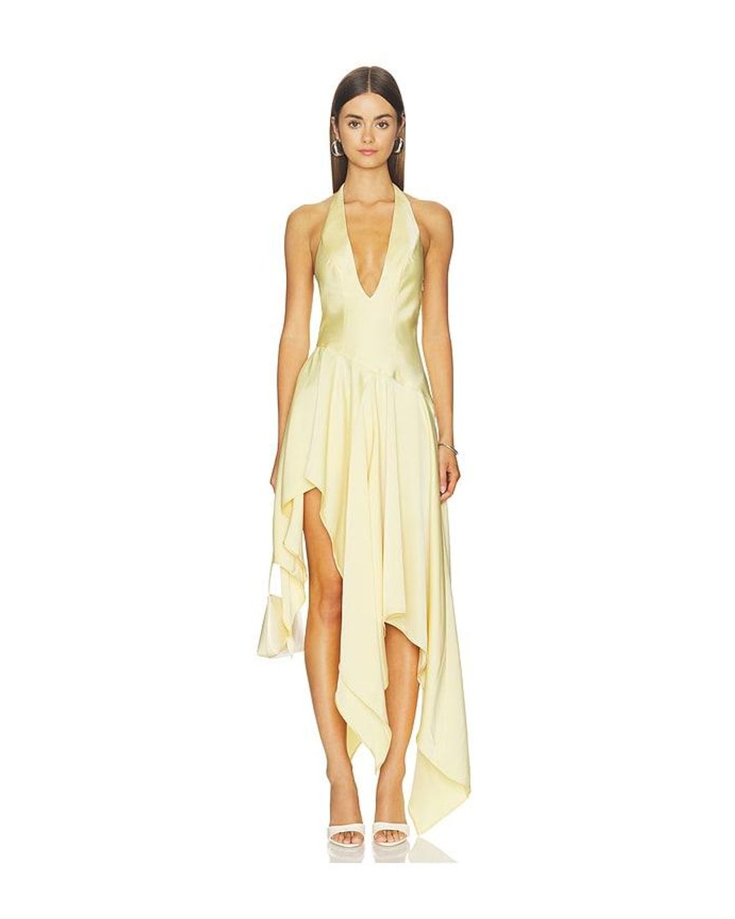Lovers + Friends Metallic Eldrid Gown