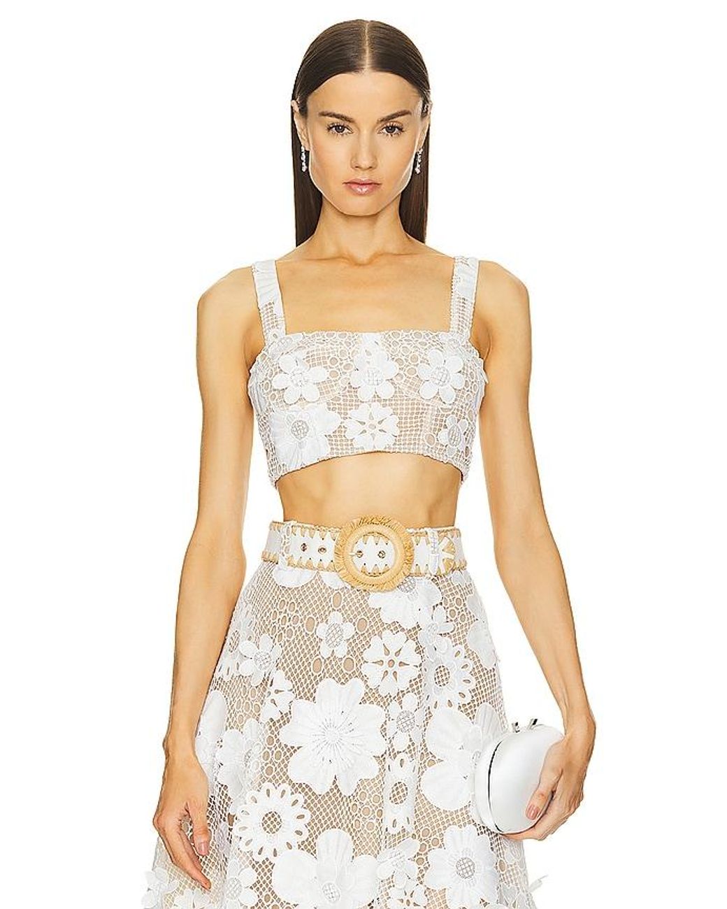 Bronx and Banco White Emerie Top
