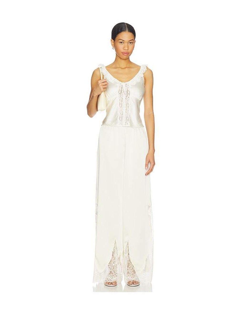 Tularosa White Liora Pant