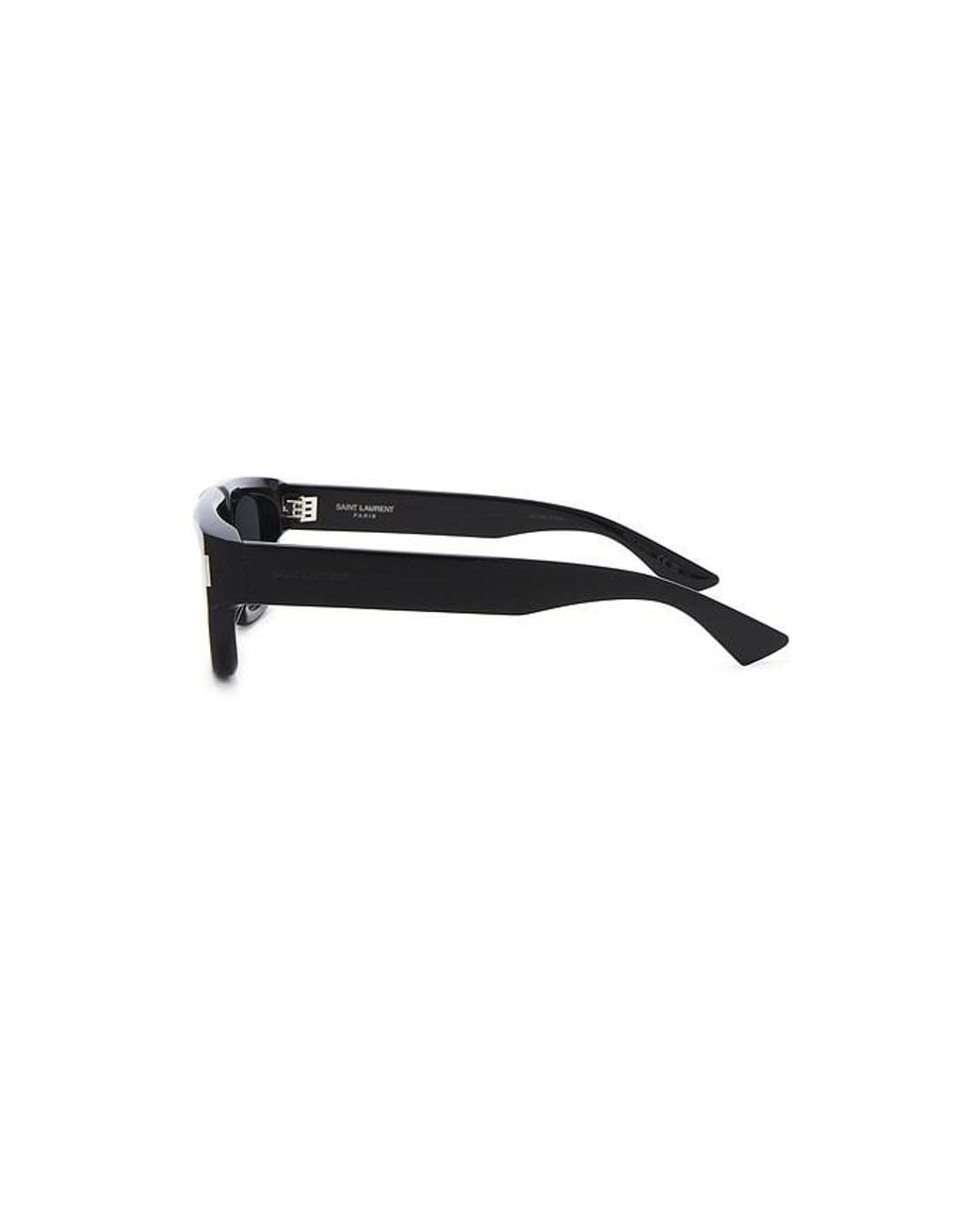 Saint Laurent Blue Rectangular Sunglasses for men