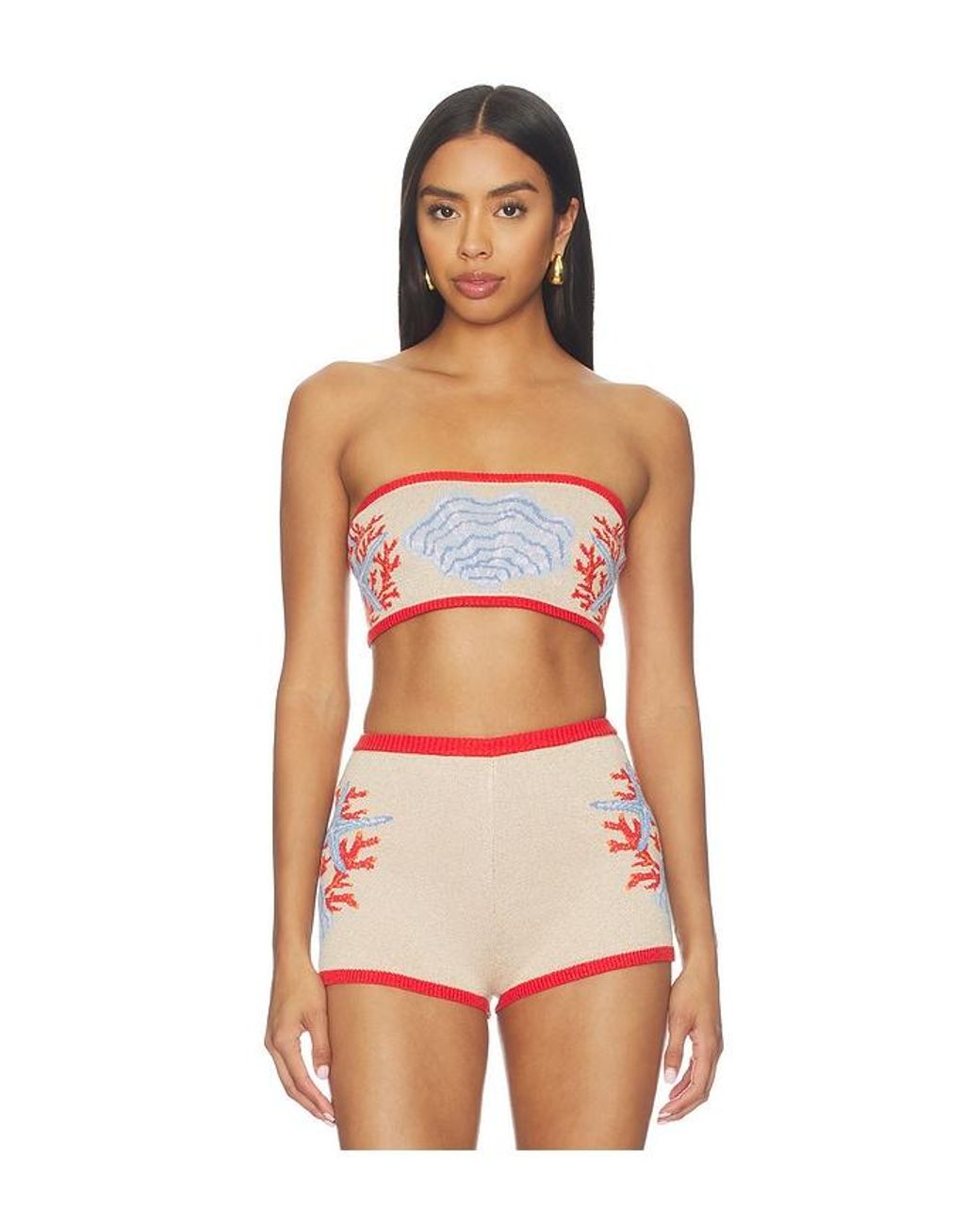 retroféte Multicolor Aralyn Knit Bandeau