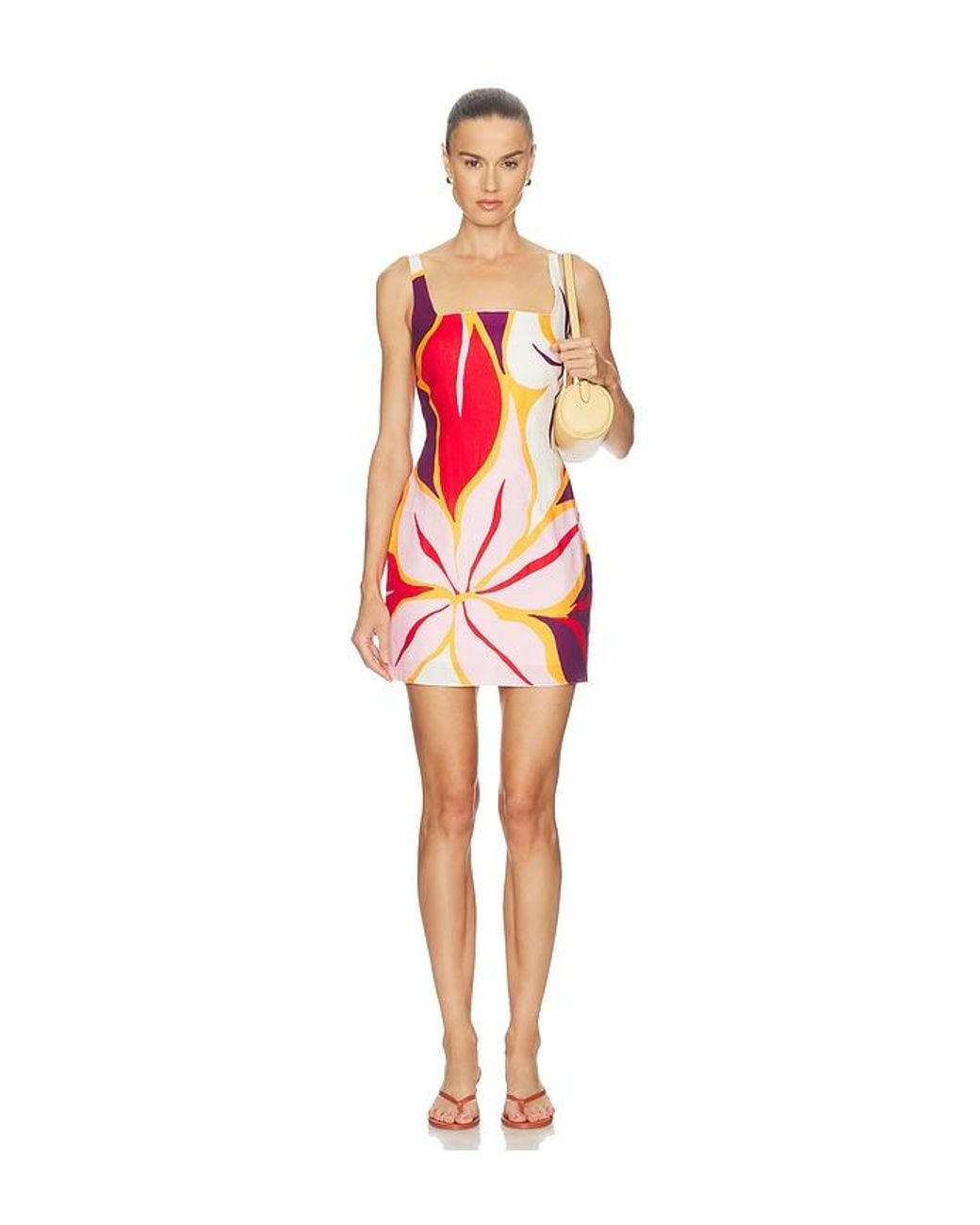 Cala De La Cruz Red Siela Dress