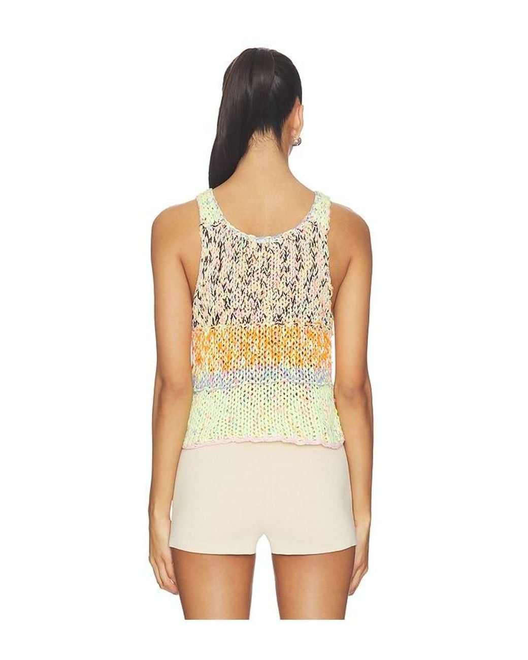 Free People Multicolor Flea Market Tank