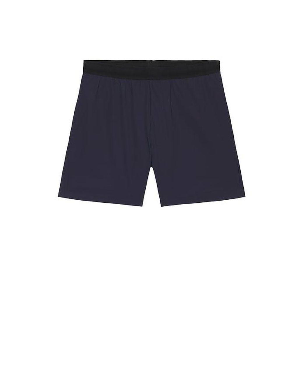 Beyond Yoga Blue Warplite Range Lined Short for men