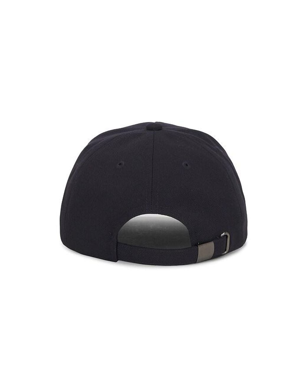 Hudson Blue 3D Embroidered Logo Peaked Baseball Cap for men