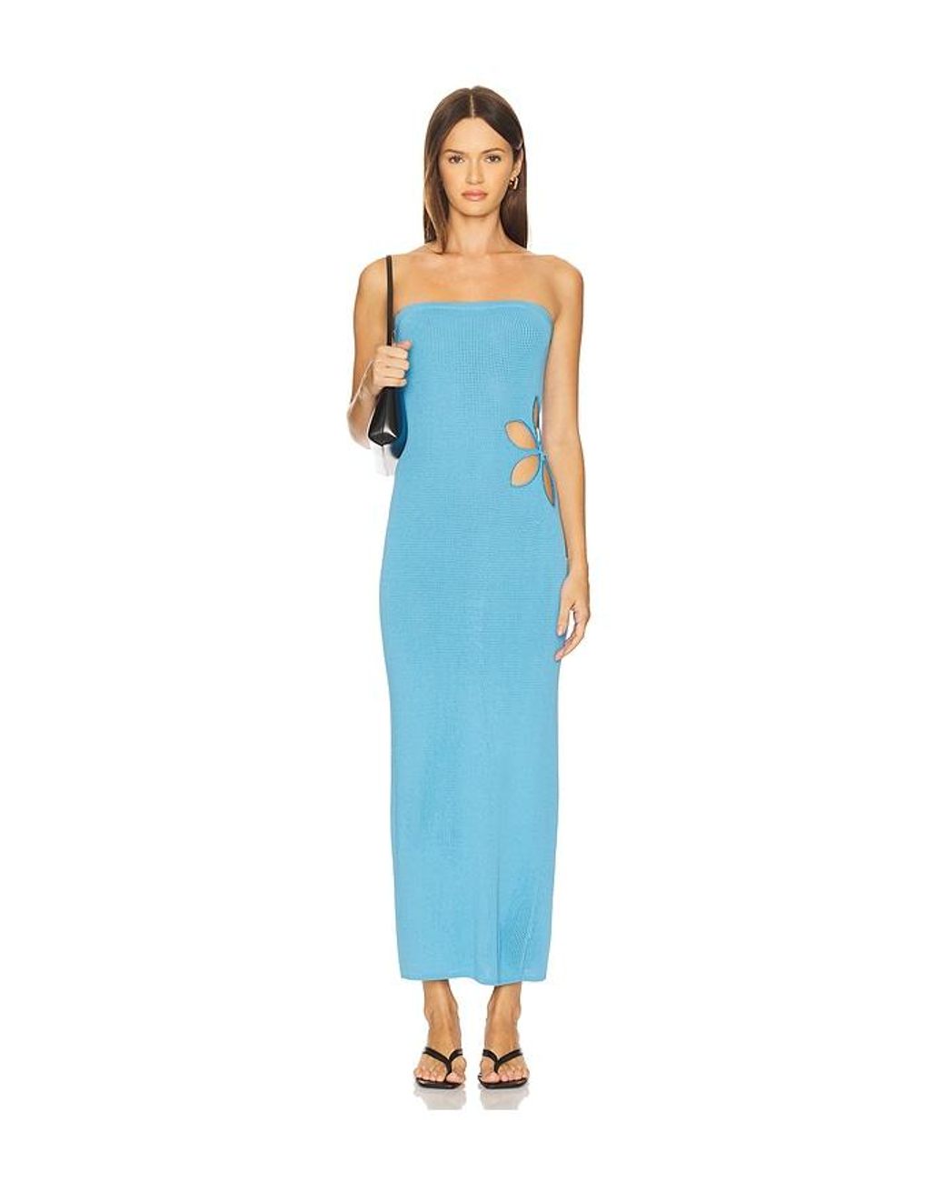 Lovers + Friends Blue Morine Midi Dress