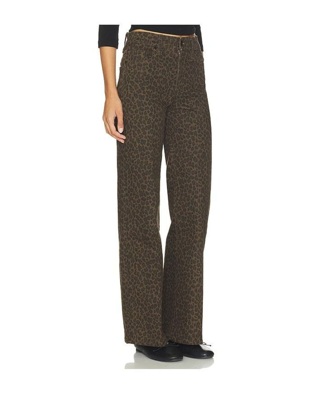 FRAME Multicolor Le Slim Palazzo Jeans