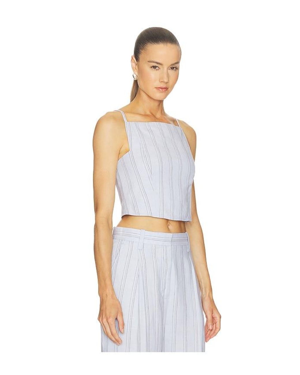 A.L.C. White Elliott Top
