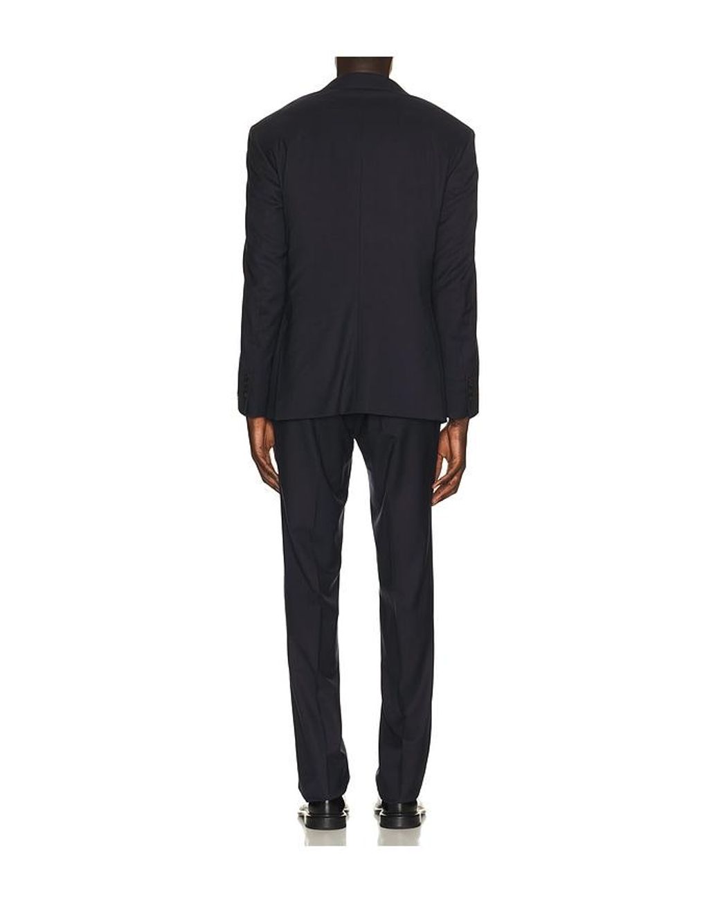 Polo Ralph Lauren Black Solid Twill Suit for men