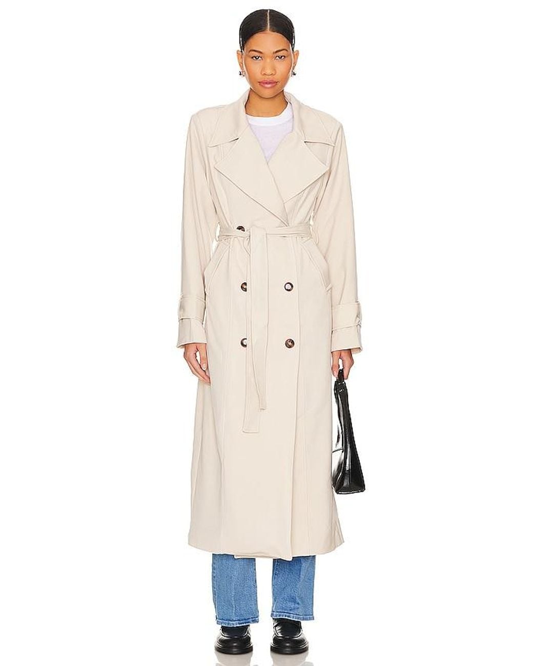 SNDY'S Blue Myka Trench Coat