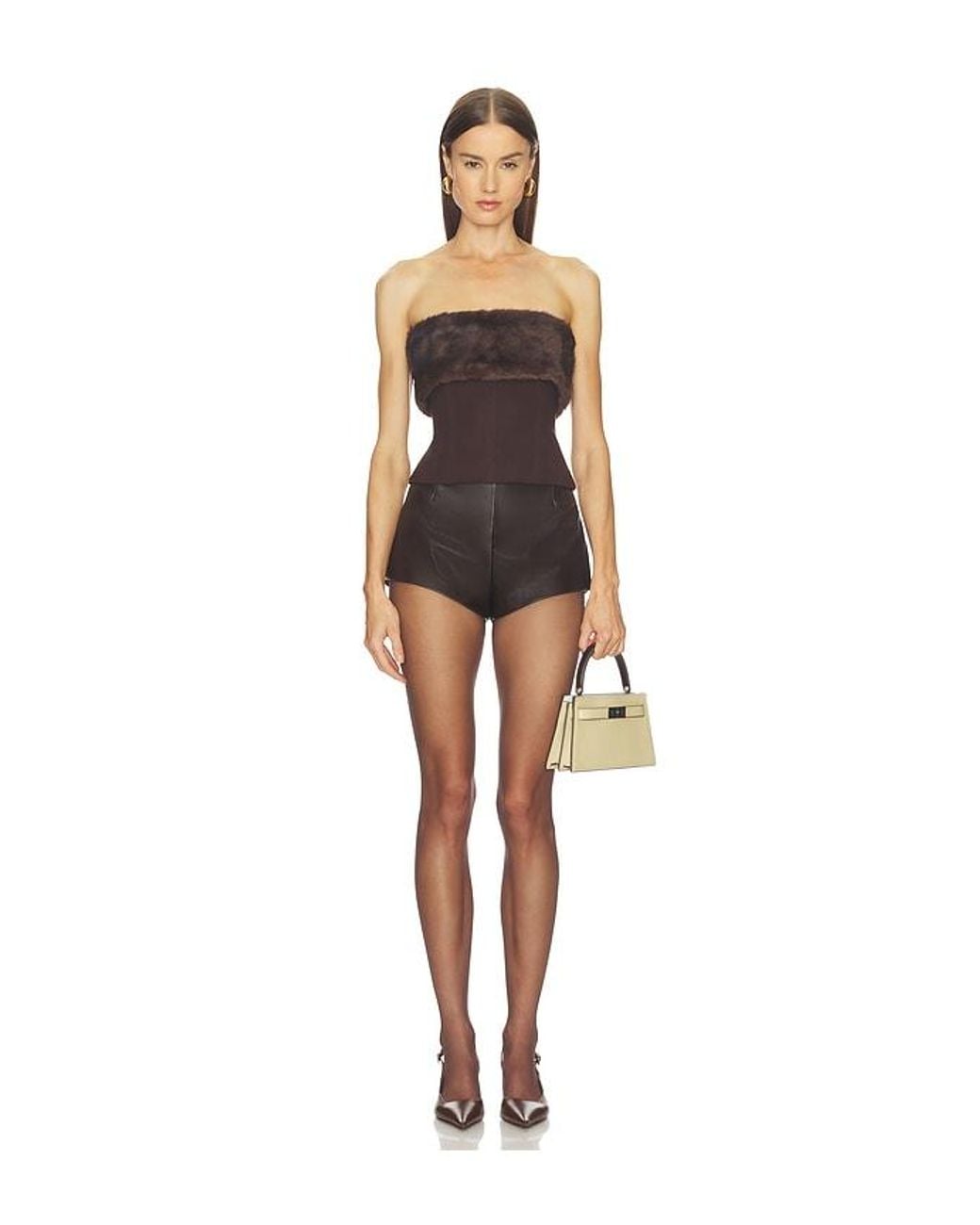 Camila Coelho Black Isadora Top