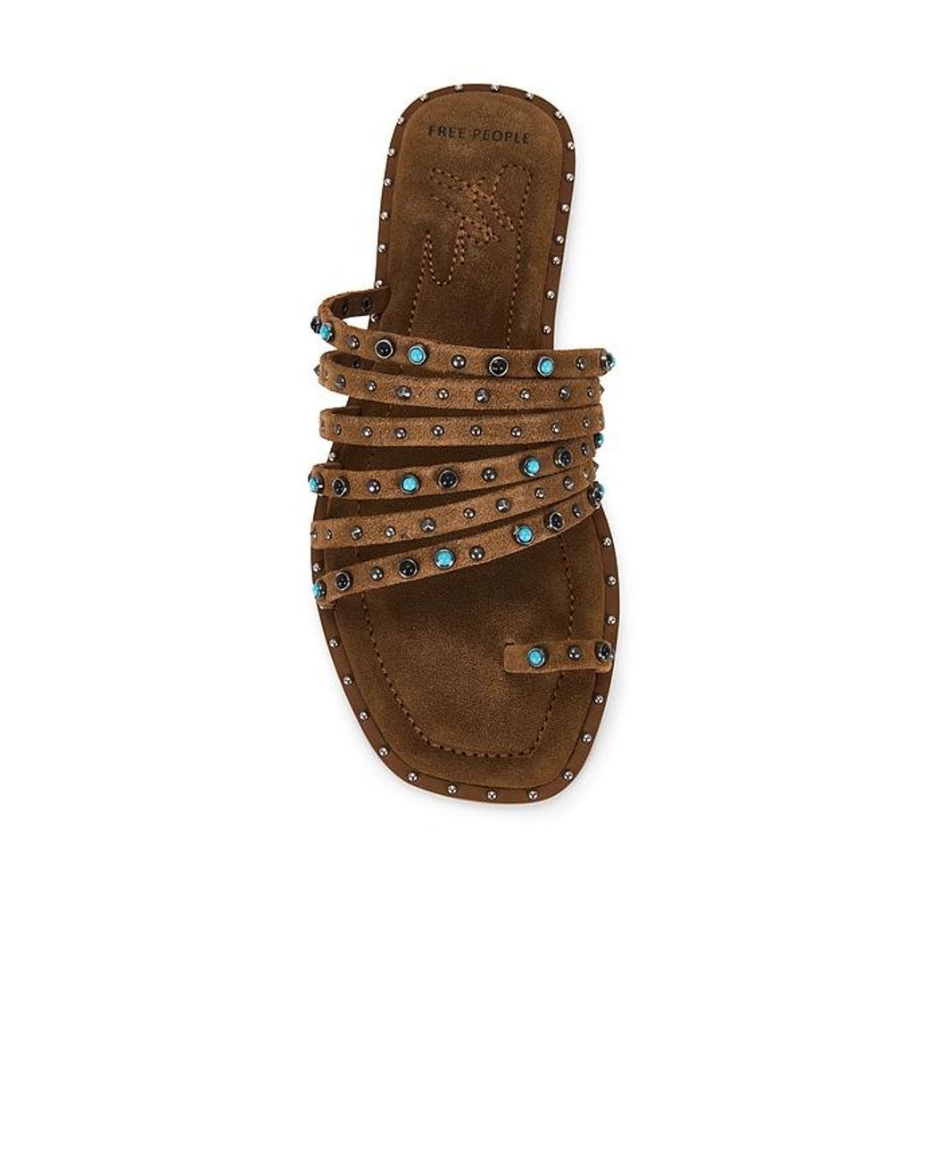 Free People Brown Santa Fe Sandal