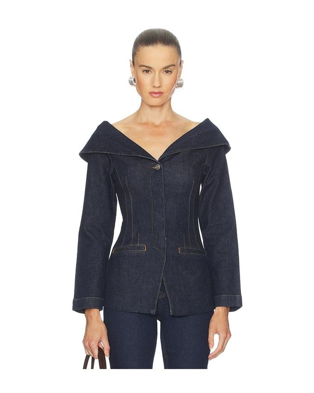 ALIGNE Blue Denim Blazer