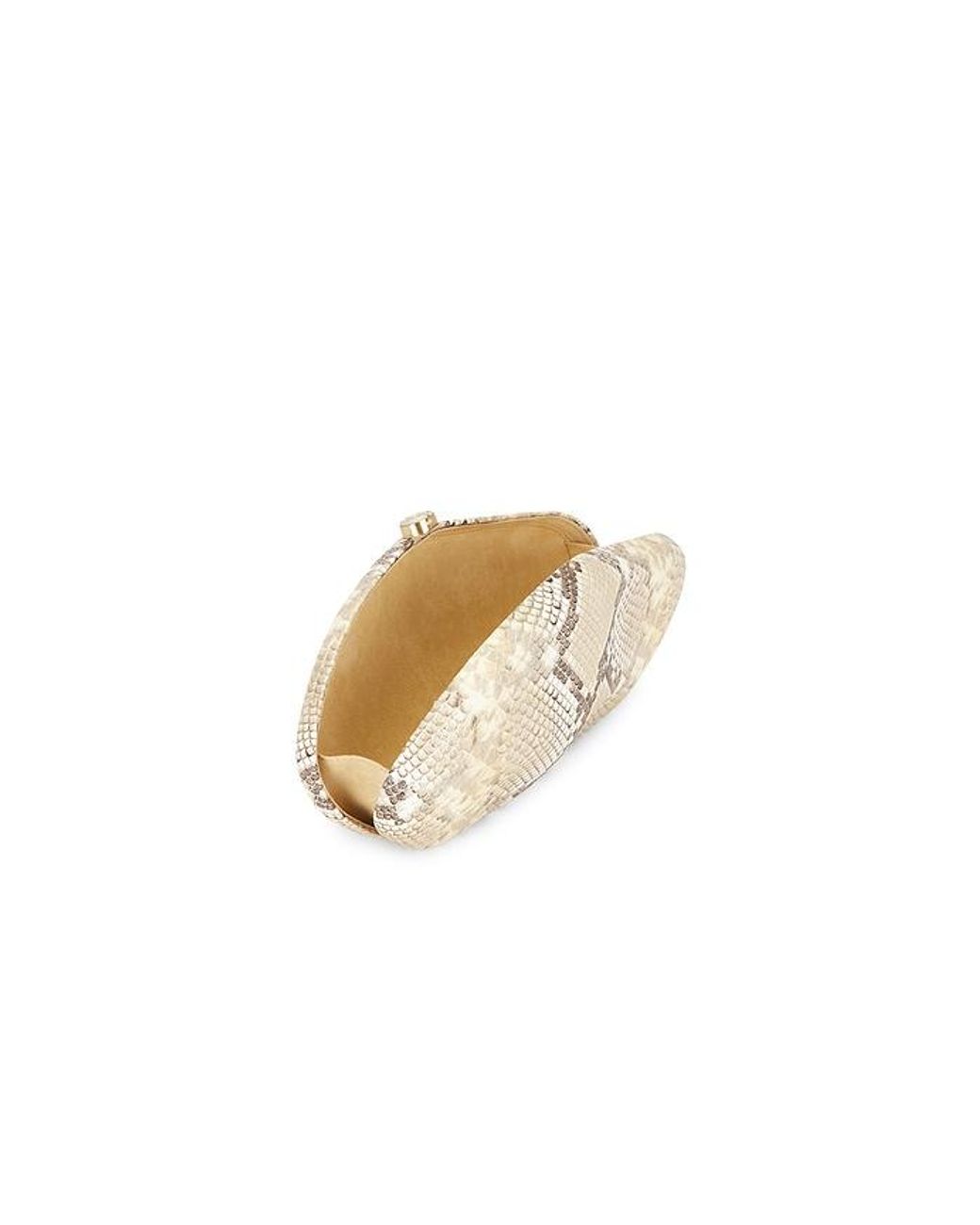 Cult Gaia White The Caldera Clutch
