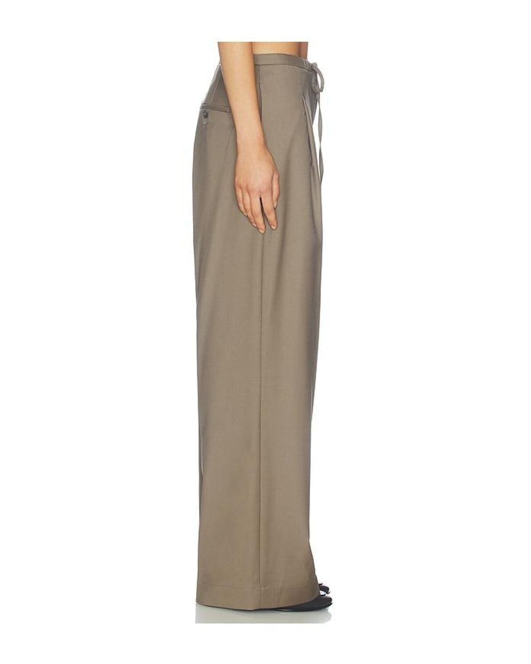 Rohe Natural Relaxed Drawstring Trousers