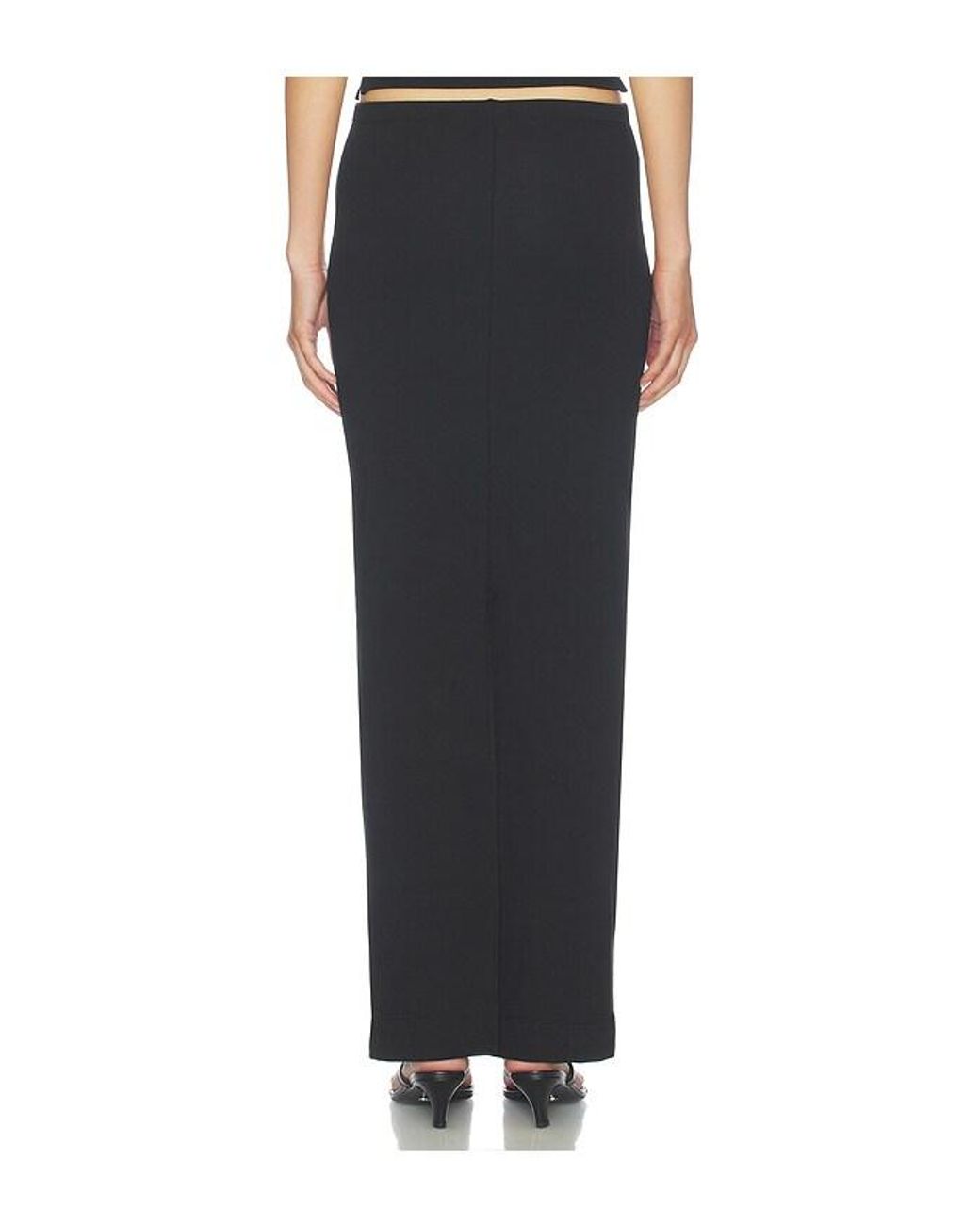 WAO Black Maxi Skirt
