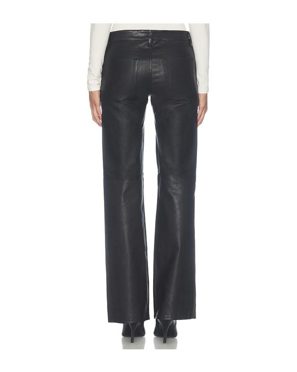 FRAME Blue The Leather Rodeo Pant