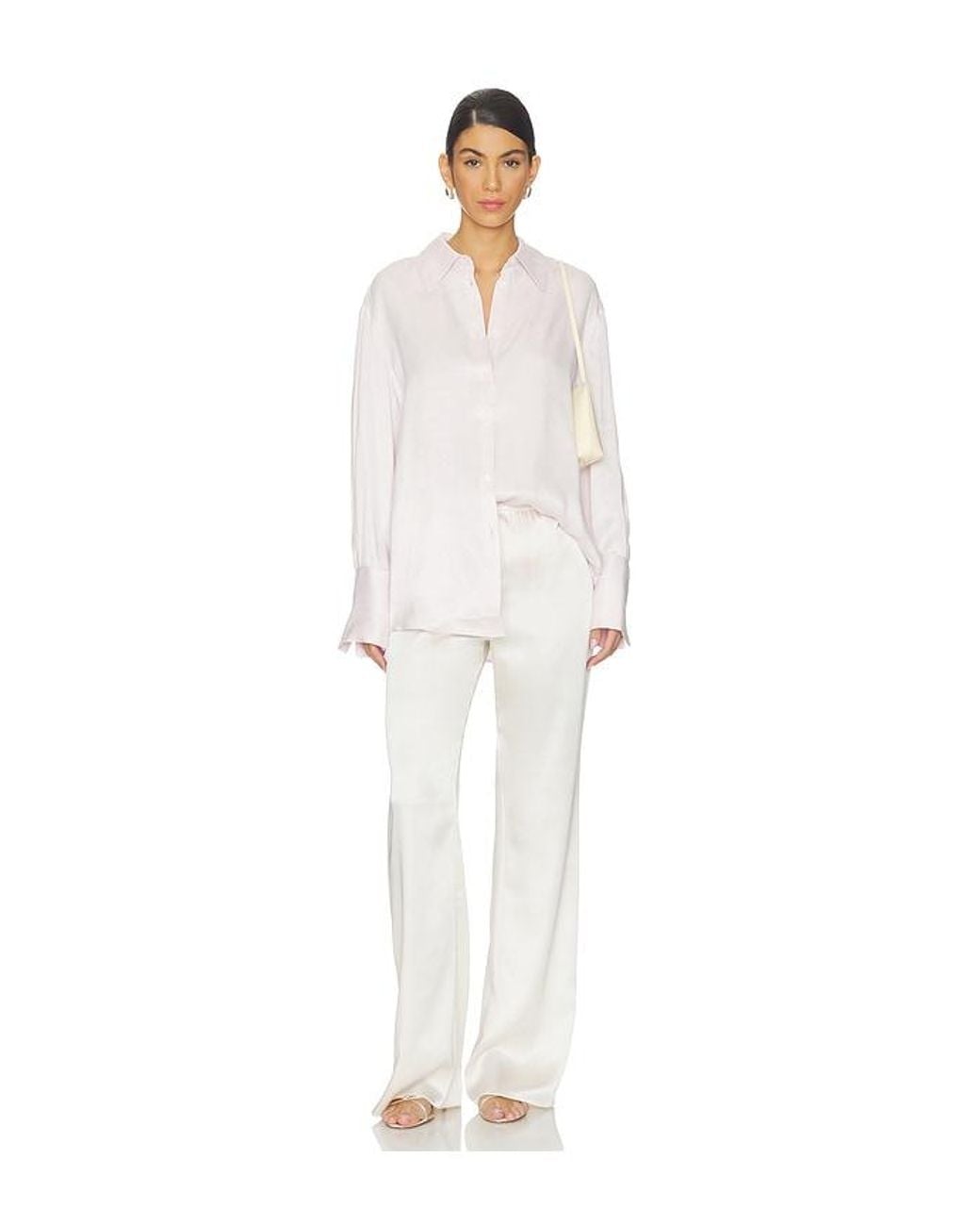 Anine Bing White Bridget Shirt