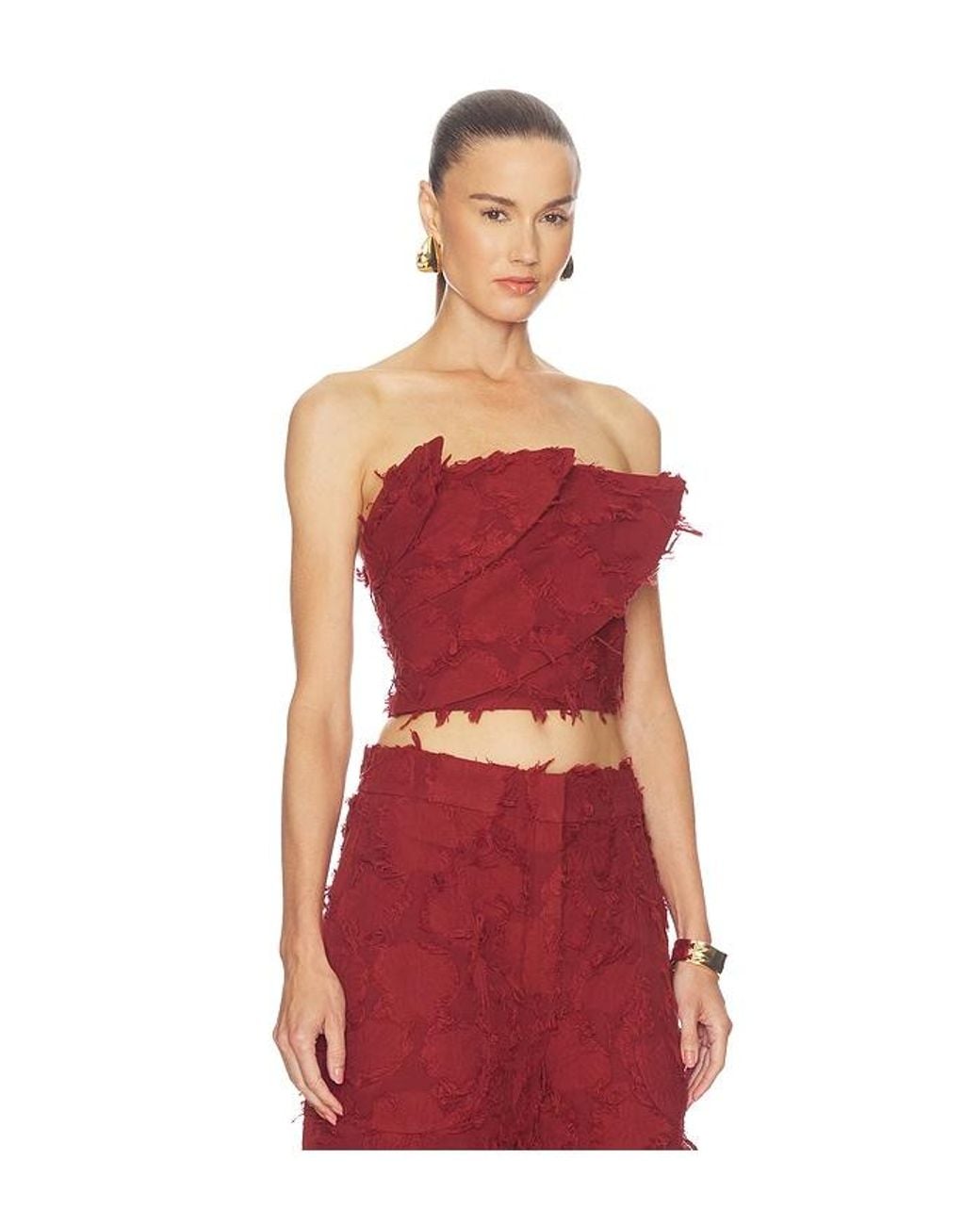 JBQ Red Elysia Top