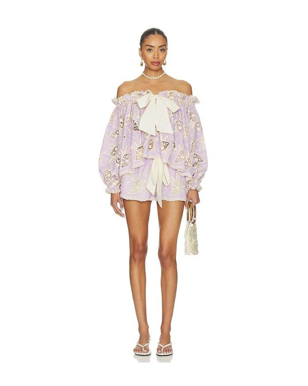 Siedres White Shol Short