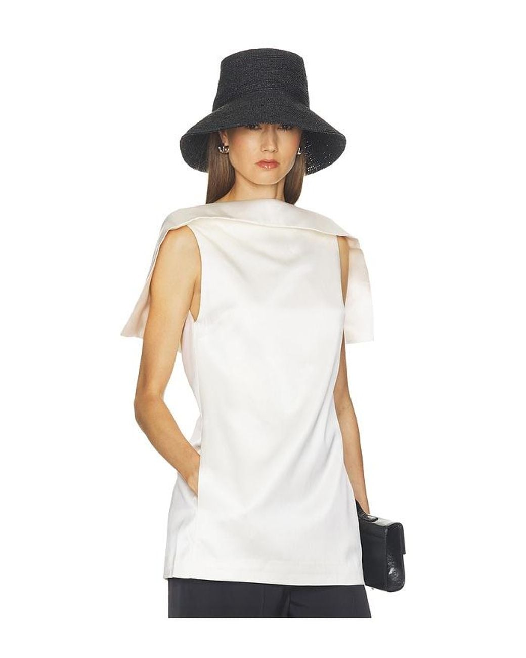 Helsa White Folio Tunic
