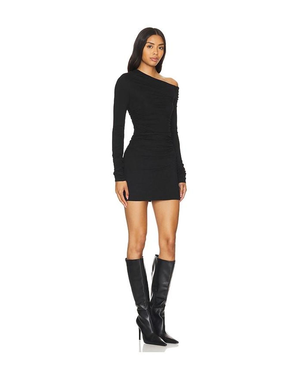 superdown Black Bianca Mini Dress