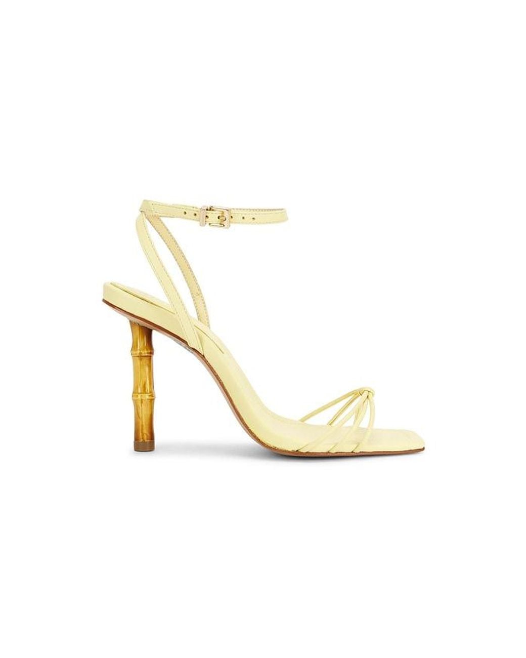 SCHUTZ SHOES White Haven Bamboo Sandal