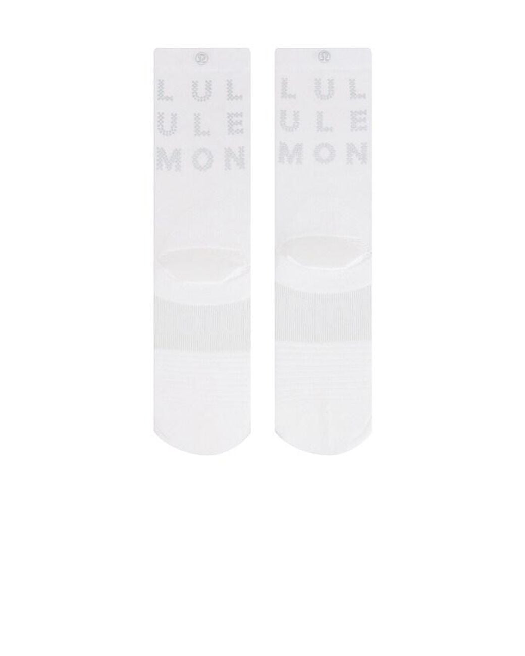 lululemon athletica White Power Stride Socks for men