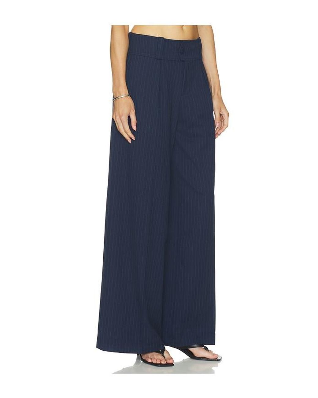 Amanda Uprichard Blue Noho Pants