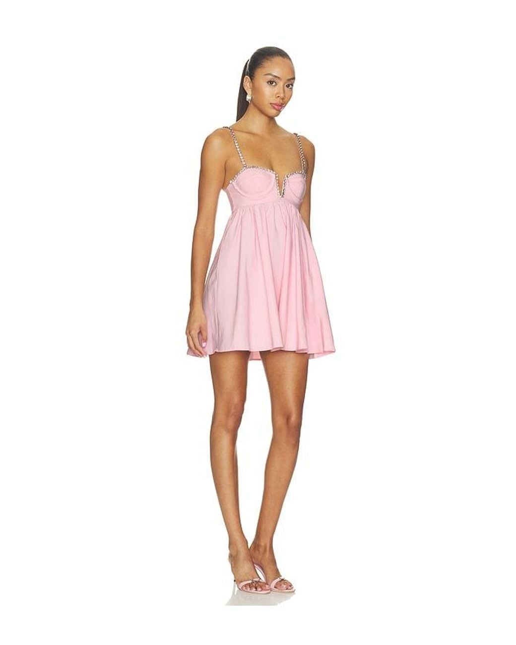 MAJORELLE Pink Gina Mini Dress