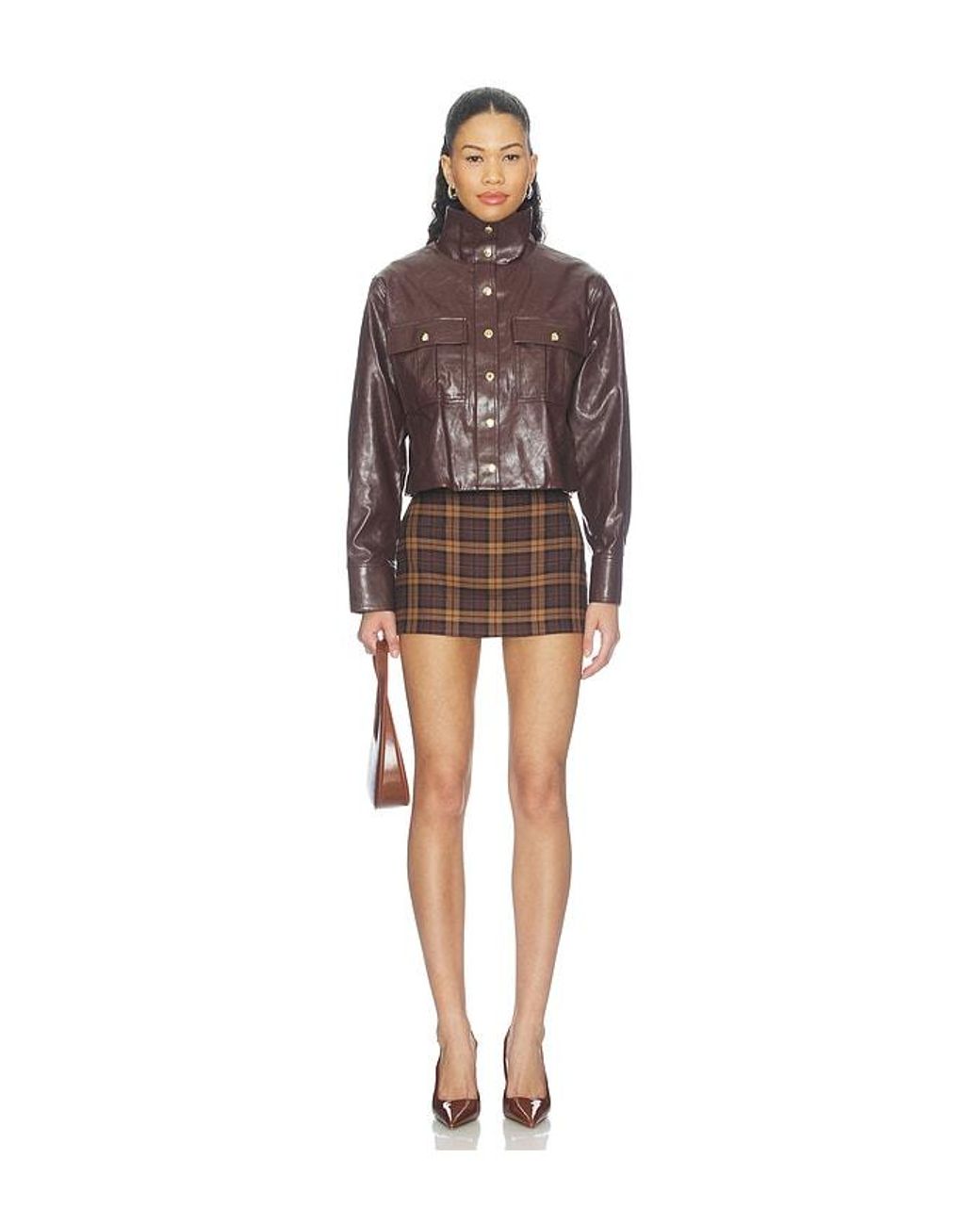 Alice + Olivia Multicolor Mace Mini Skort