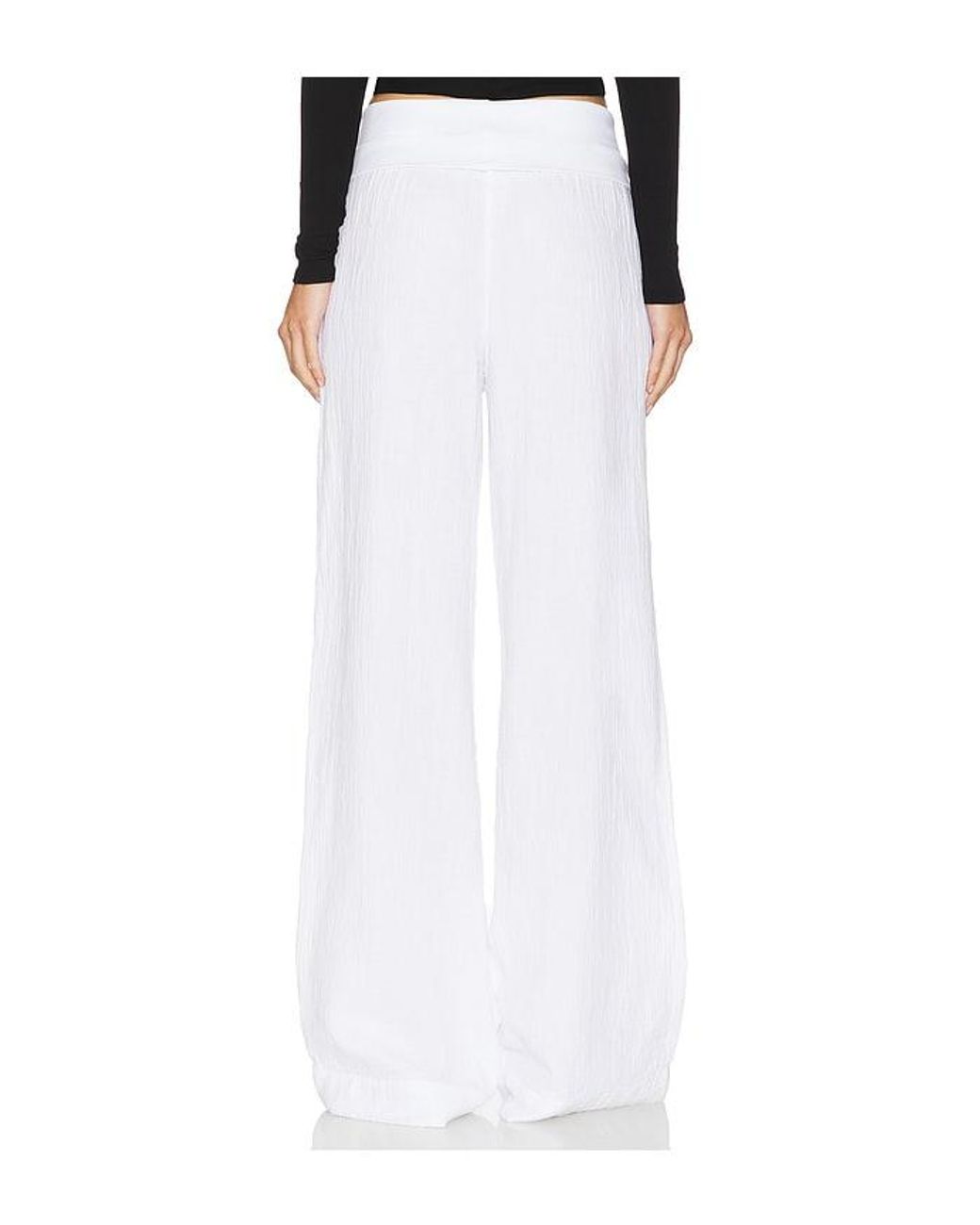 Bobi White Pant