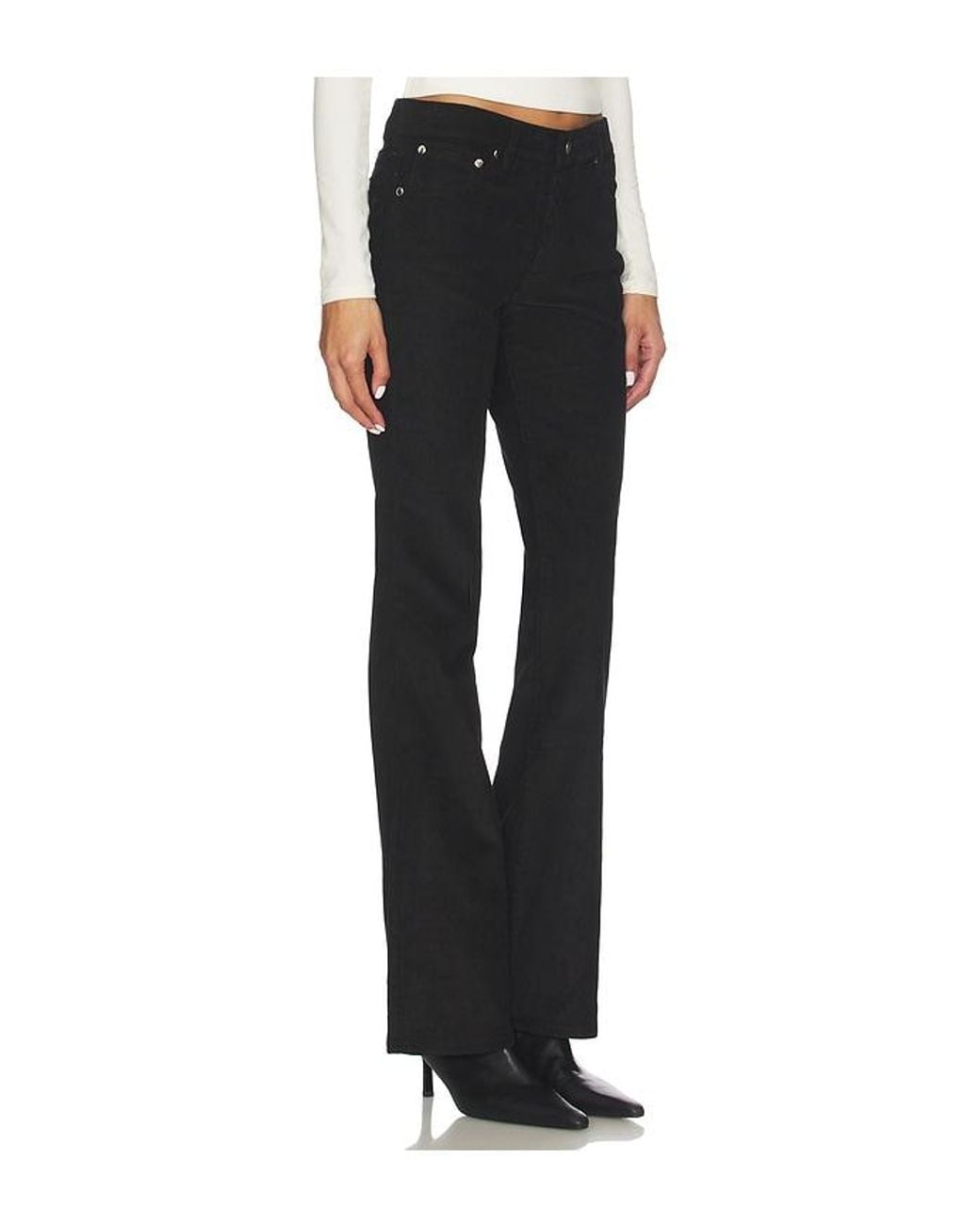 EB DENIM Black Maria Mid Rise Bootcut Pant