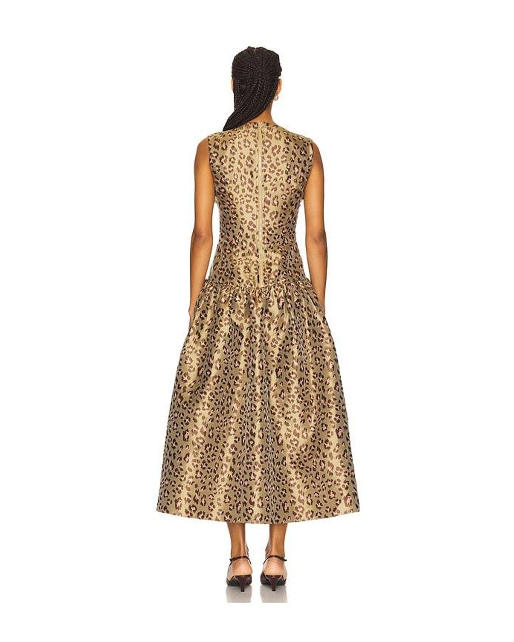 Elliatt Natural Delara Midi Dress