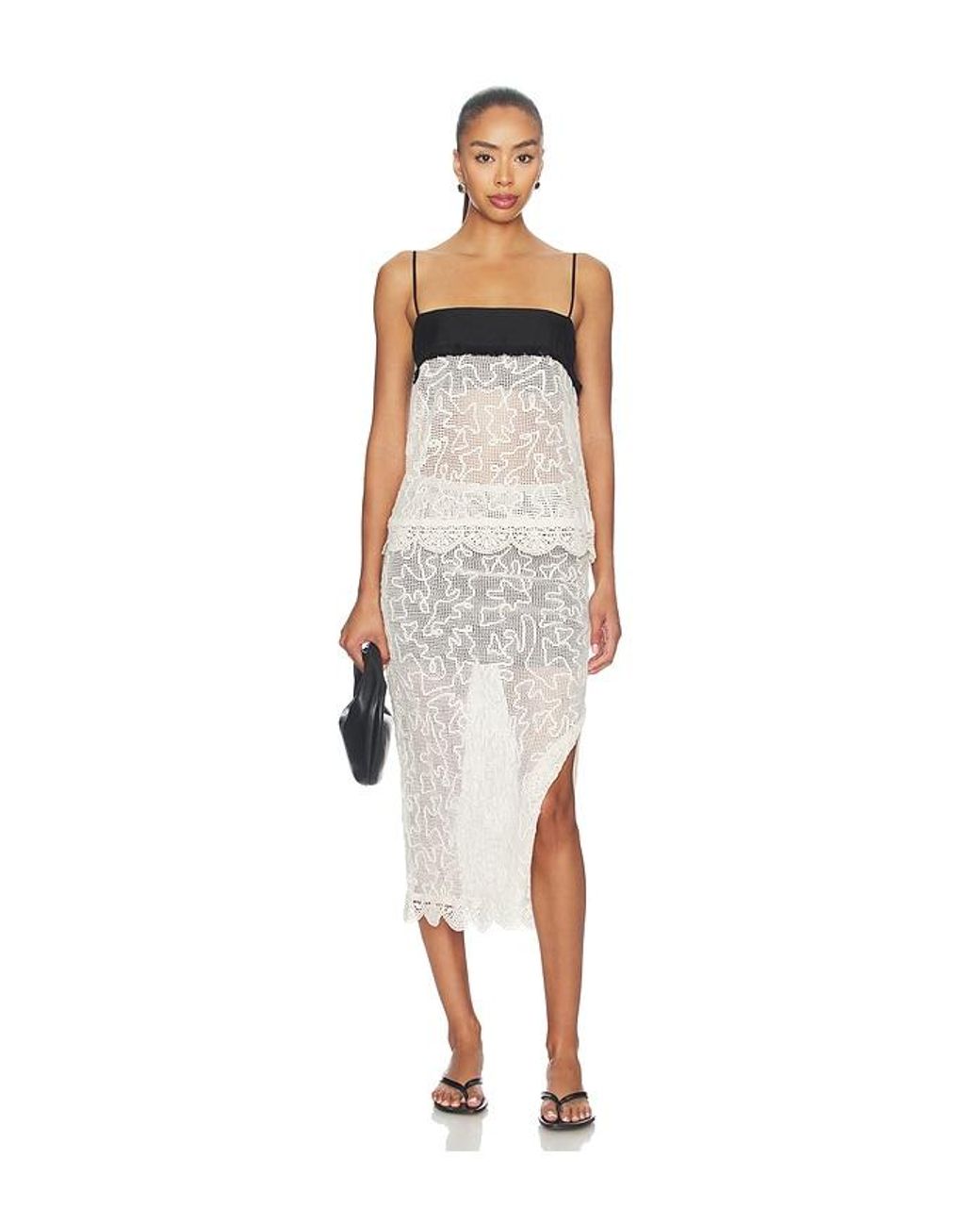 Et Ochs White Jayde Top