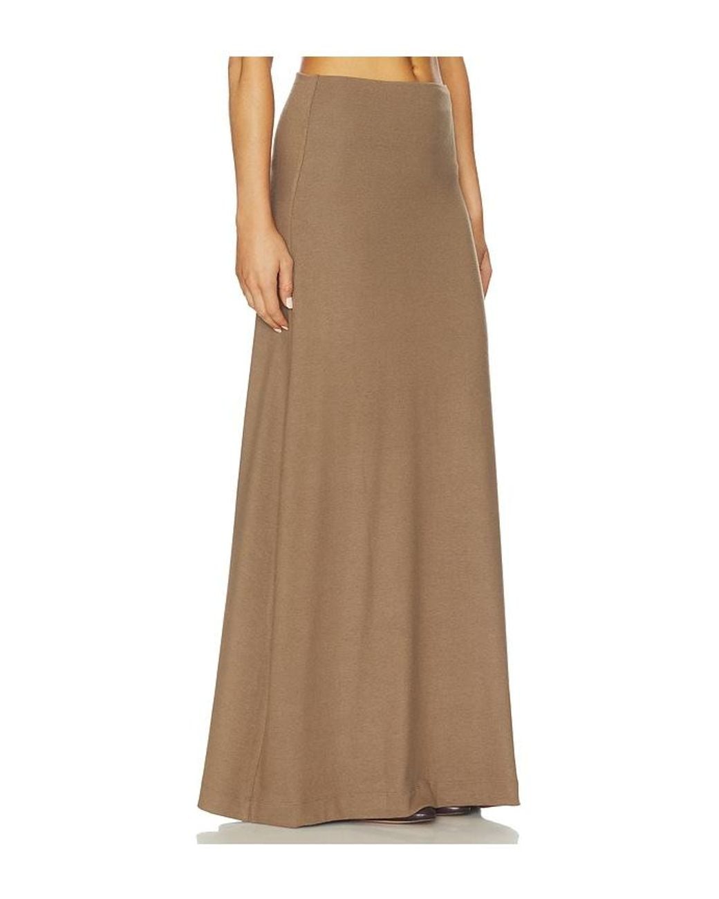 Leset Brown Lauren Maxi Skirt