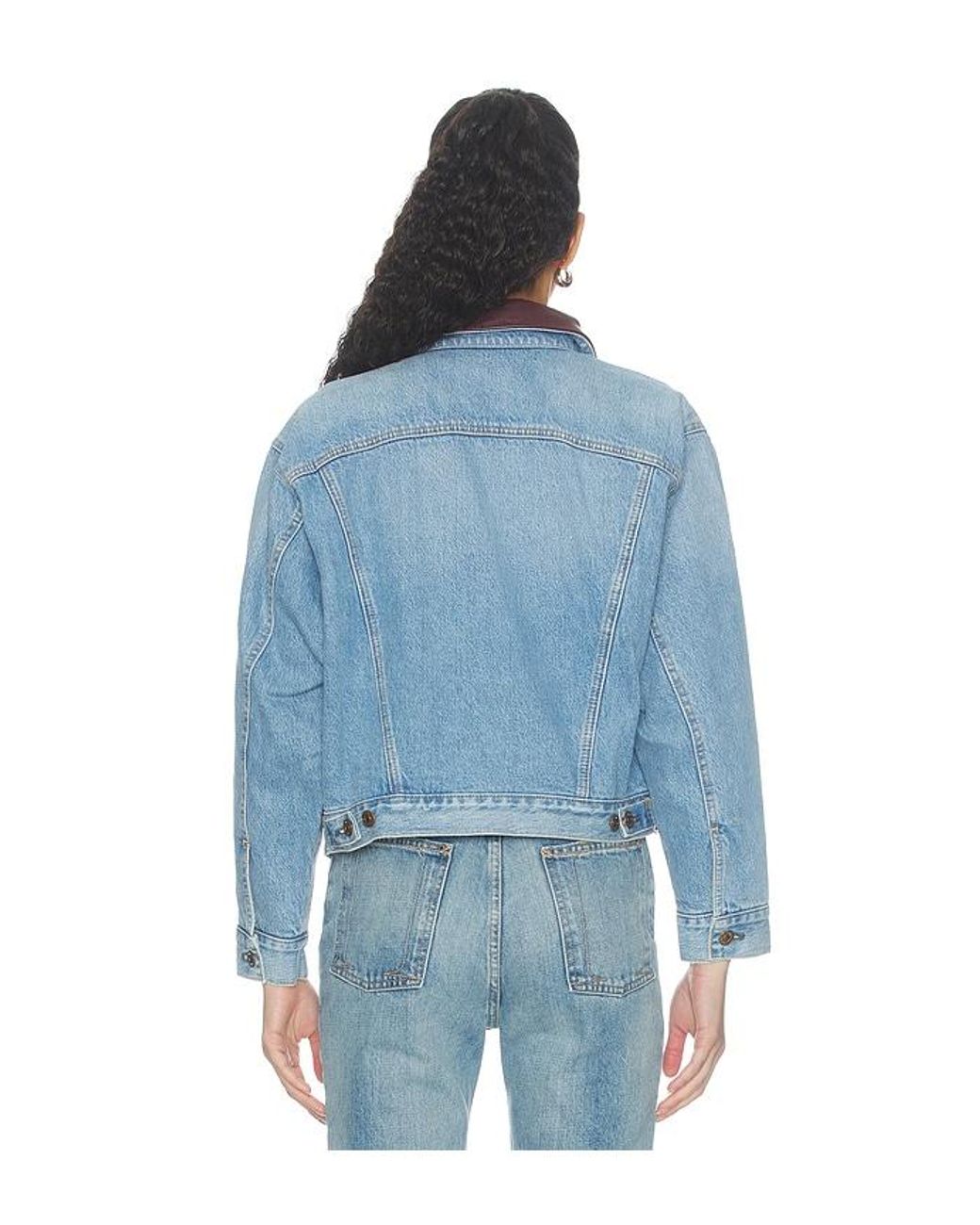 Citizens of Humanity Blue Skylar Denim Jacket