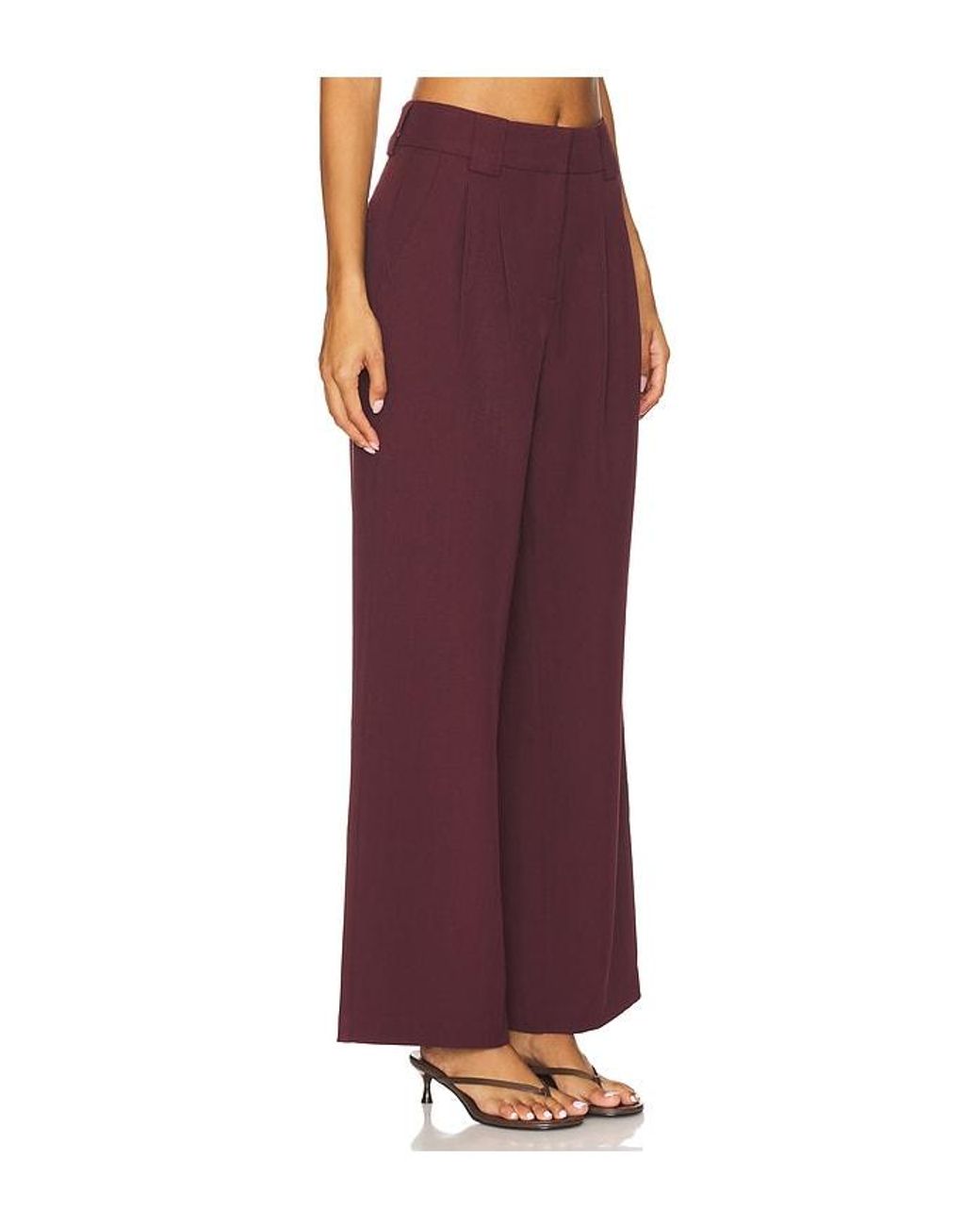 4th & Reckless Red Maggie Trouser