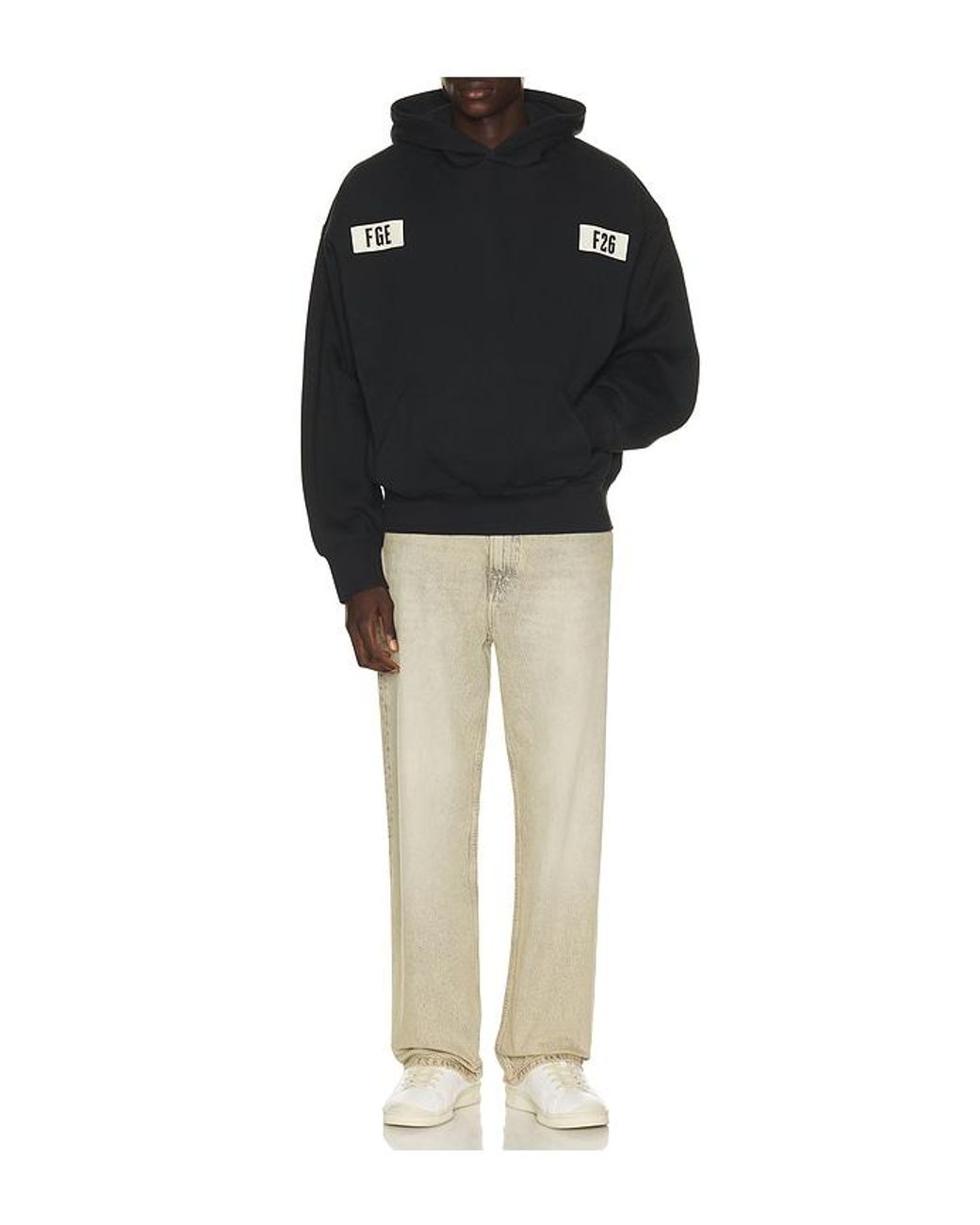 Fear Of God Black 90's Hoodie for men
