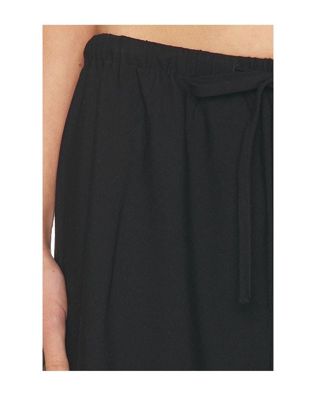 Helsa Black The Bias Cut Pant