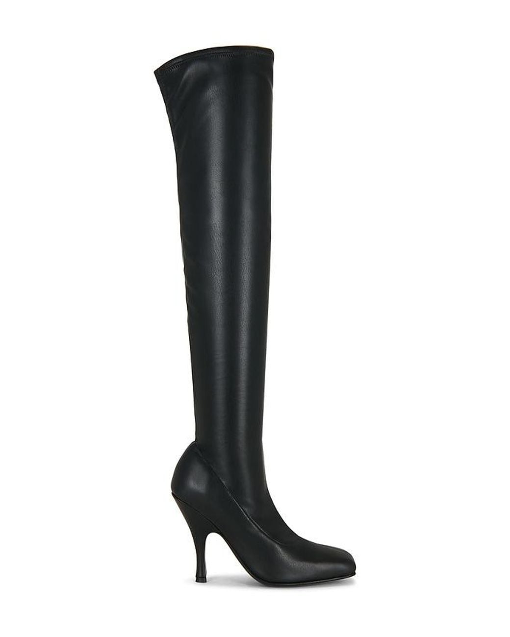 Gia Borghini Black Lea Over The Knee Boot