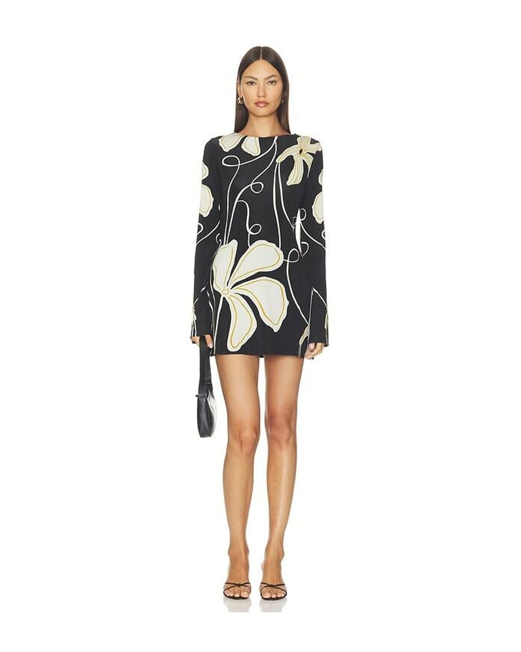 Cala De La Cruz Black Maisha Dress