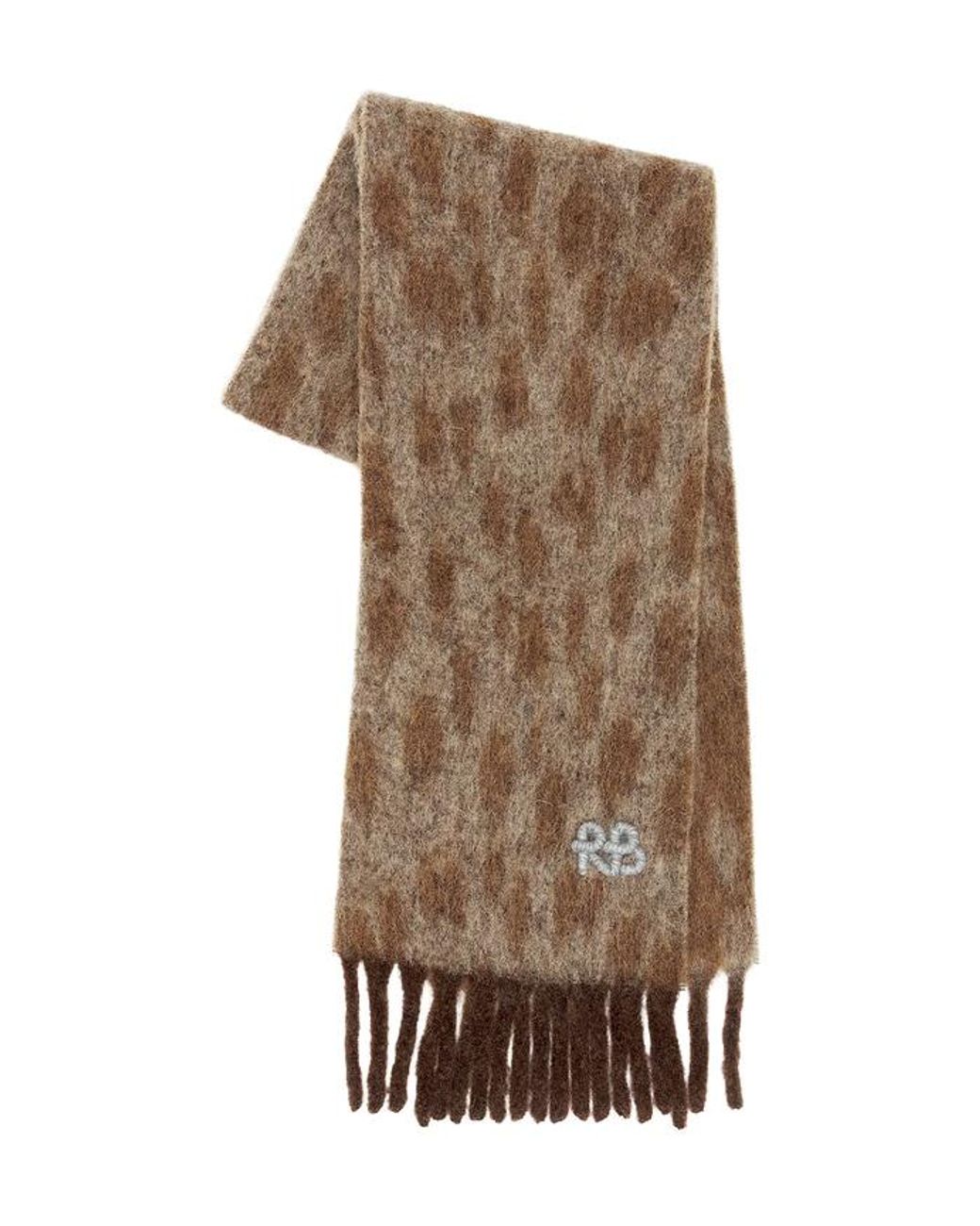 Ruslan Baginskiy Brown Scarf
